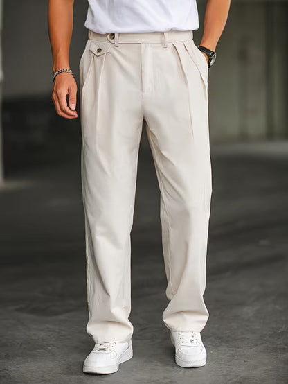 LIFT - Geplooide Broek - Beige