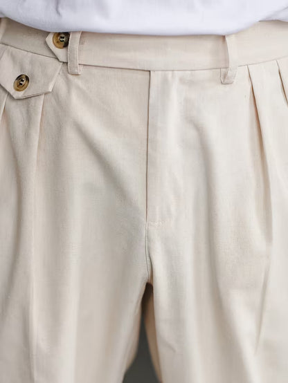 LIFT - Geplooide Broek - Beige